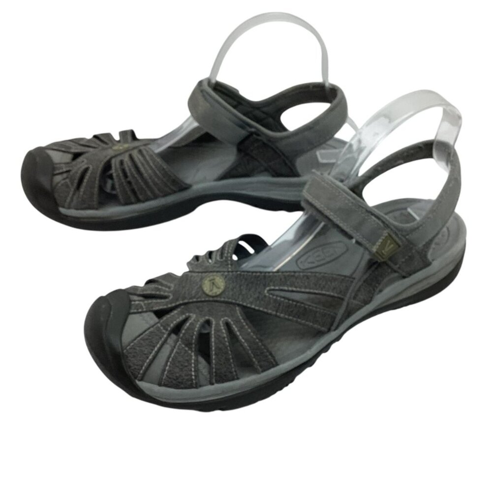 Keen Rose Slingback  Waterproof Womens 10.5 Strappy Sandals Gray